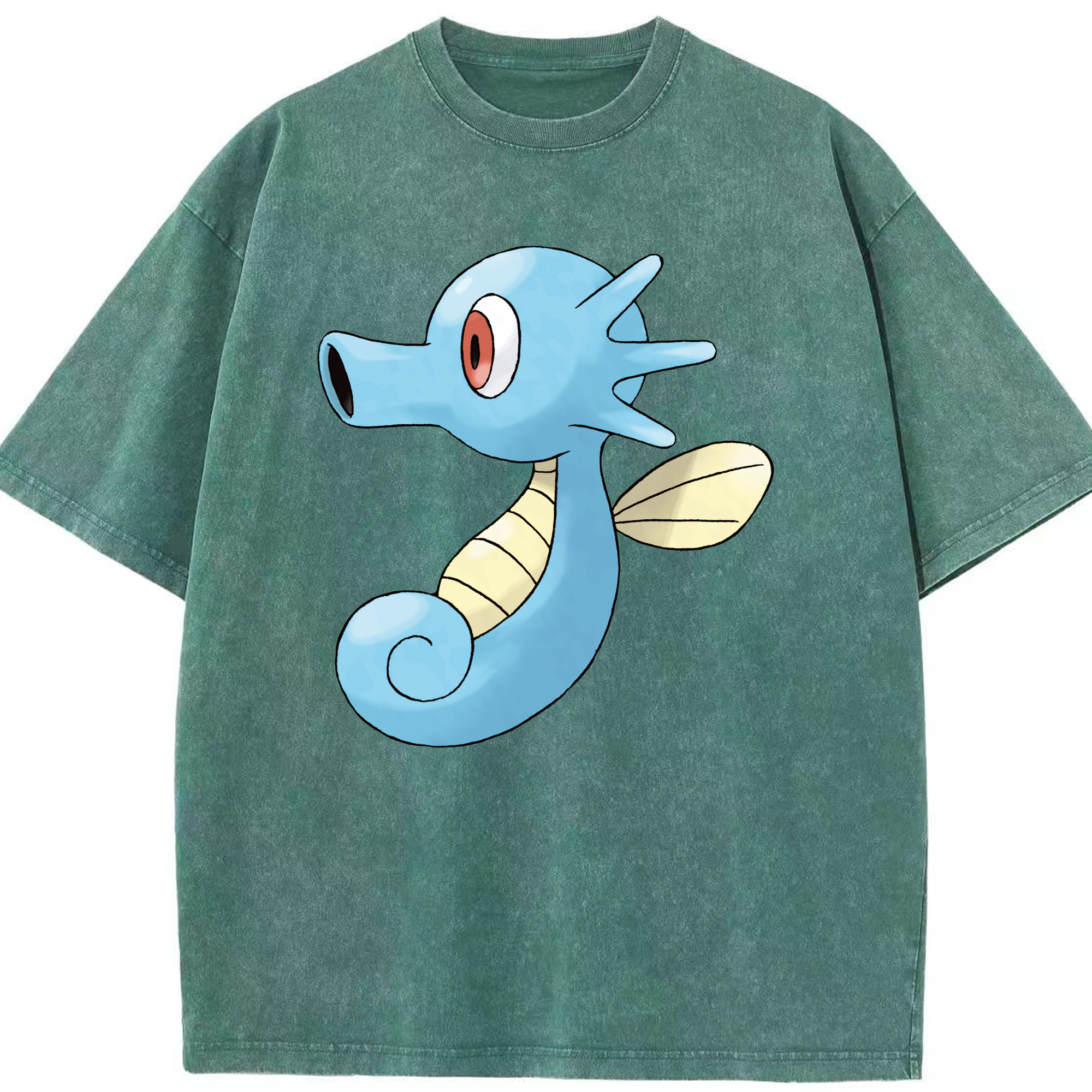 （画像用） ポケットモンスター Pokémon 綿100% ヴィンテージ風 半袖Tシャツ（フロントプリント）